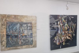 Плевен - изложба - дарени картини