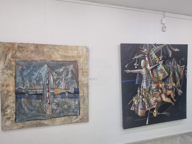 Плевен - изложба - дарени картини