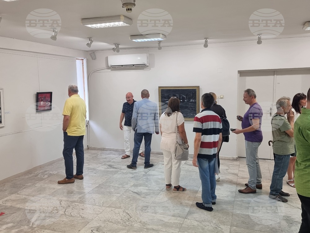 Плевен - изложба - дарени картини