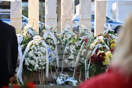 Бургас - летище - възпоменателна церемонияЧ