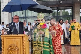 Видин - патриарх Даниил - посещение