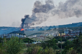 Харманли - пожар