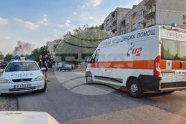 Харманли - пожар