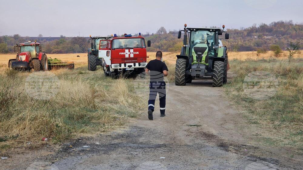 Харманли - пожар