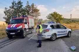 Харманли - пожар