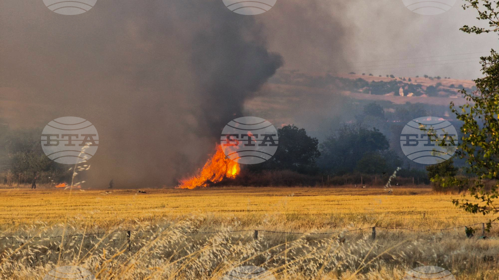 Харманли - пожар