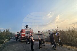 Харманли - пожар