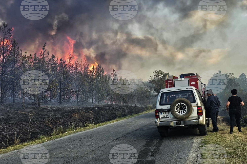 Харманли - пожар