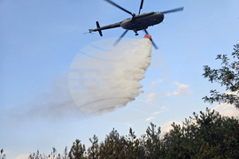 Харманли - пожар