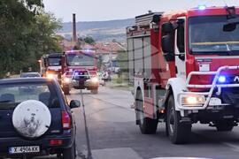 Харманли - пожар