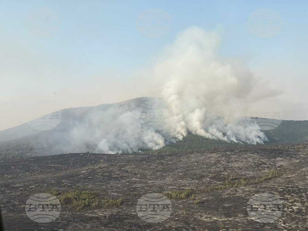 Продължава да гори пожарът в планината Готен и Малешевската планина в Република Северна Македония