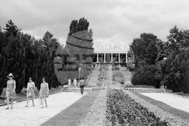 Поглед към курорта "Златни пясъци"  през юли 1968 г.