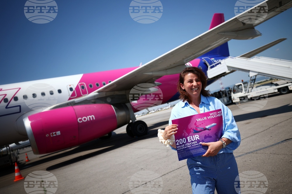 Летище София - 20-милионния пътник на Wizz Air