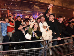 Britain England Soccer WCup Fans