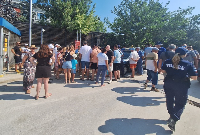 Община Варна беше единствената институция с представител на протеста на жителите на Евксиноград