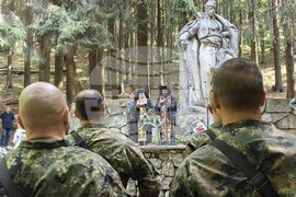 Казанлък - годишнина от гибелта на  Хаджи Димитър - отбелязване