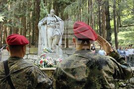 Казанлък - годишнина от гибелта на  Хаджи Димитър - отбелязване