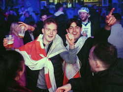 Britain England Soccer WCup Fans