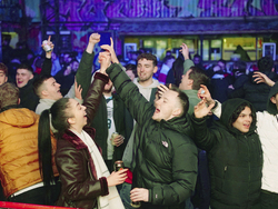 Britain England Soccer WCup Fans
