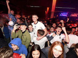 Britain England Soccer WCup Fans