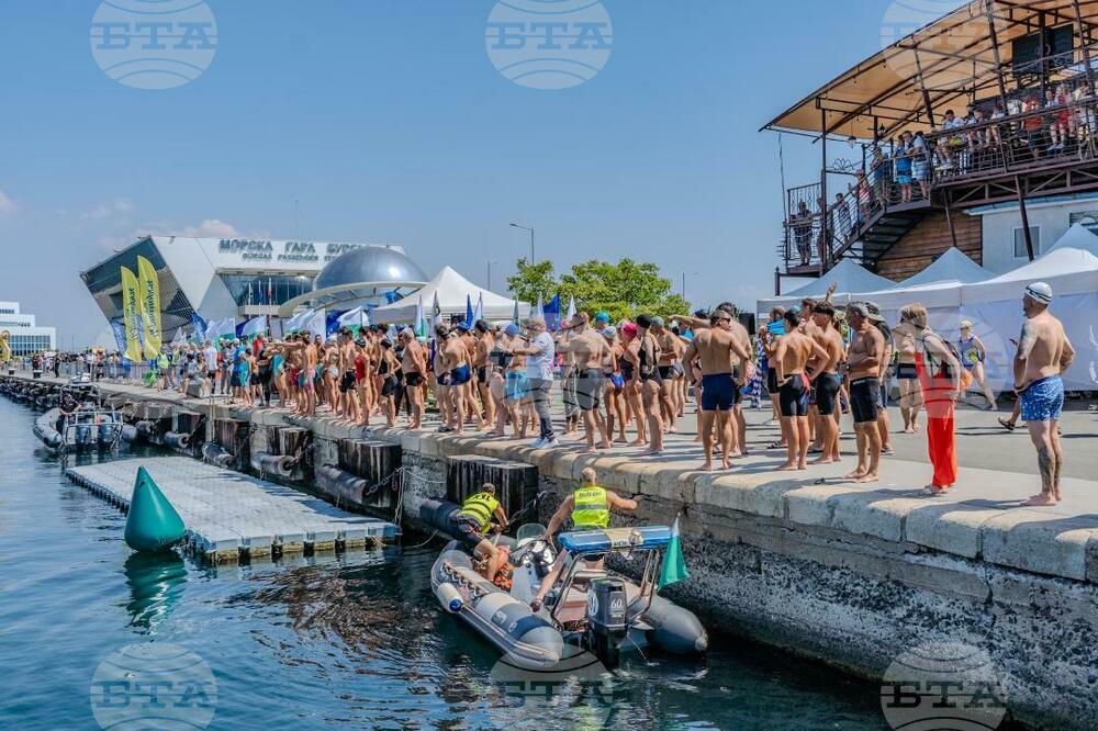 Port Burgas Swimming Marathon Attracts Record 217 Entrants from Eight Countries