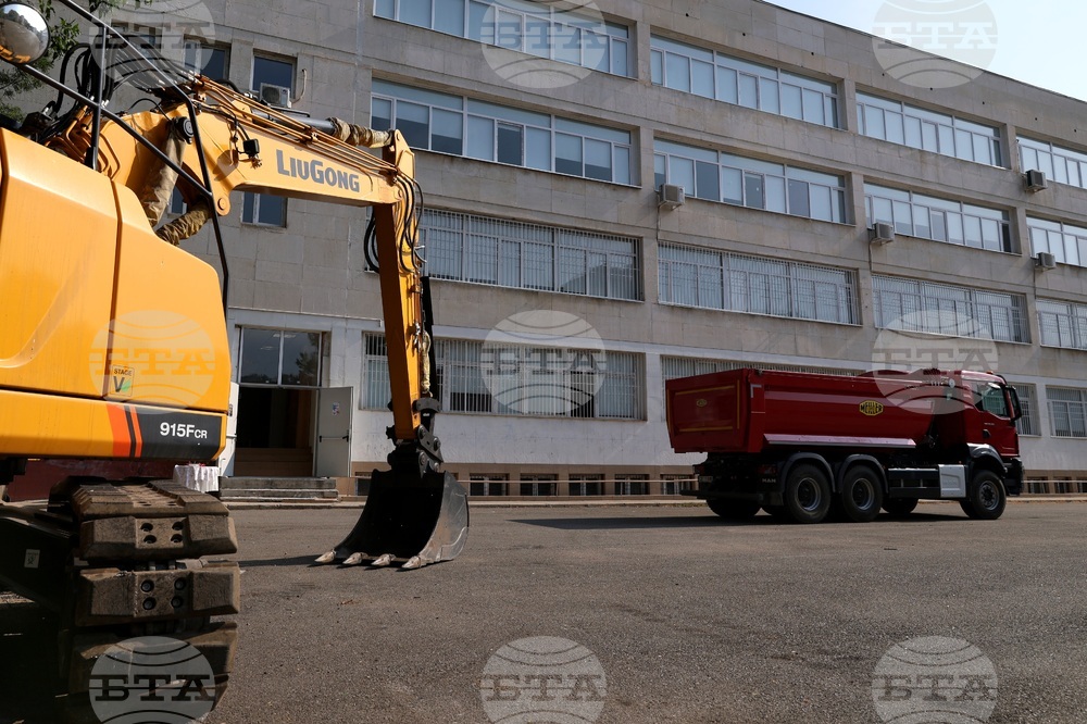 Национална природо-математическа гимназия - нов корпус - първа копка