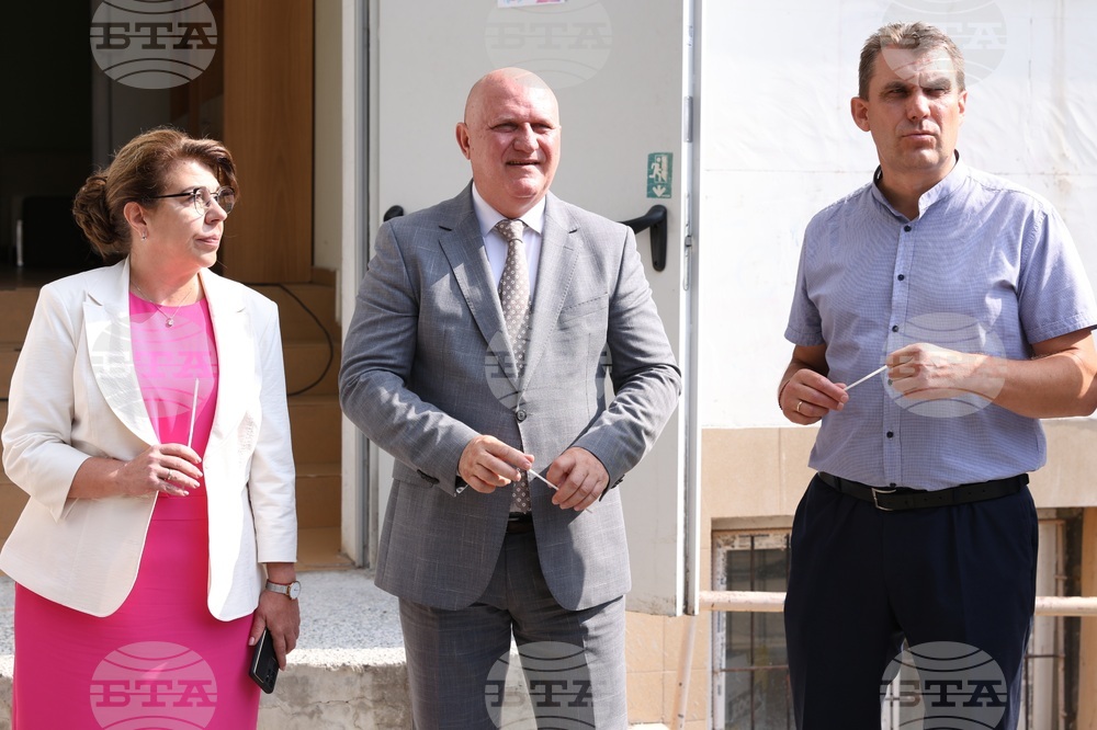 Национална природо-математическа гимназия - нов корпус - първа копка