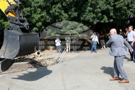 Национална природо-математическа гимназия - нов корпус - първа копка