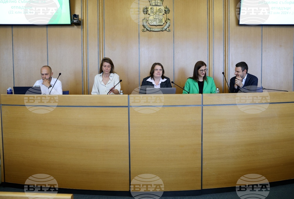 Столичен общински съвет - разделно събиране на отпадъци - пресконференция