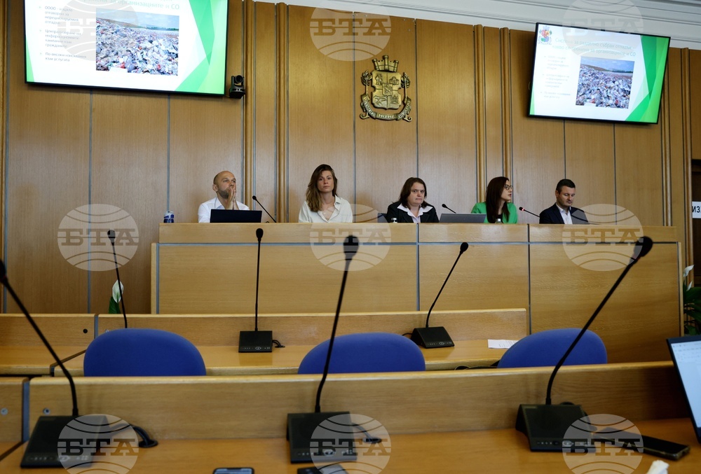 Столичен общински съвет - разделно събиране на отпадъци - пресконференция