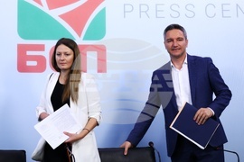 Кристиан Вигенин - Цветелина Пенкова - брифинг