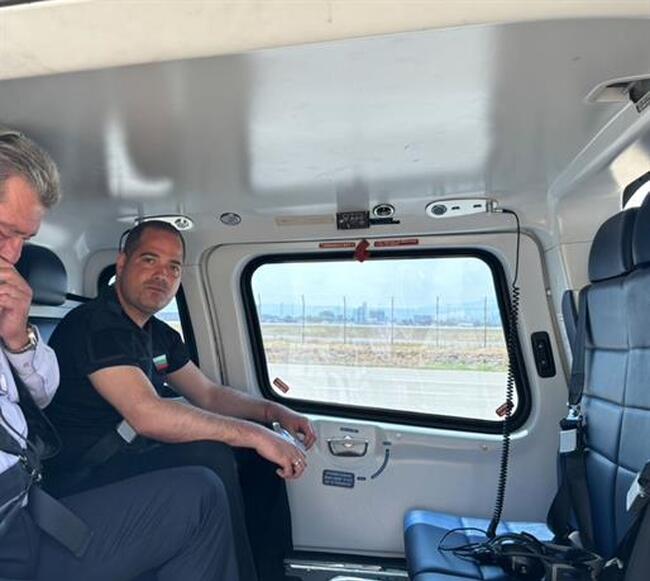 МВР: Министър Стоянов ще направи обход с хеликоптер над границата с Гърция