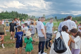 Самоков - лекоатлетическа писта - първа копка