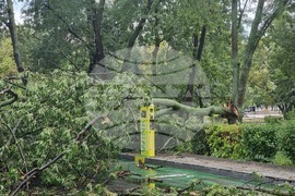 Бургас - буря - щети