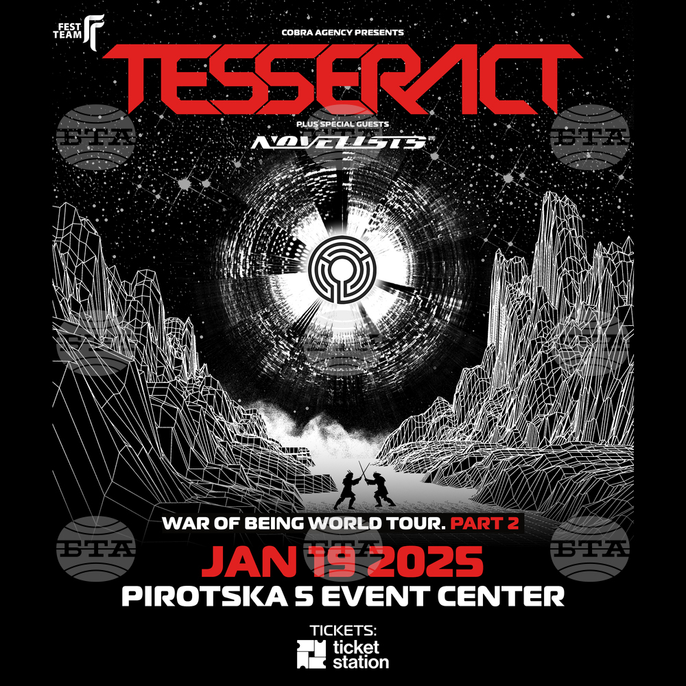 British Progressive Metal Band TesseracT to Perform in Sofia Next January