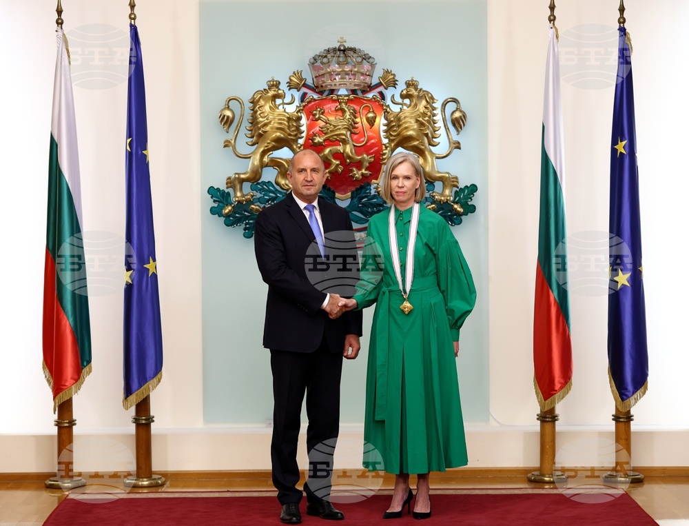 Румен Радев - посланик на Финландия - орден „Мадарски конник“ първа степен