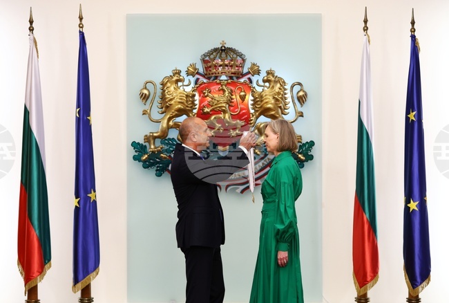 Румен Радев - посланик на Финландия - орден „Мадарски конник“ първа степен