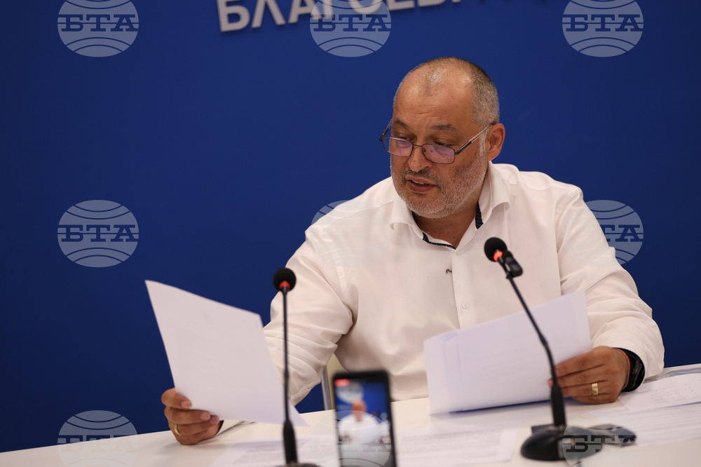 Национален пресклуб на БТА-Благоевград - Димитър Урдев - пресконференция