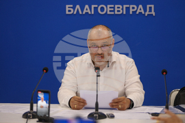 Национален пресклуб на БТА-Благоевград - Димитър Урдев - пресконференция