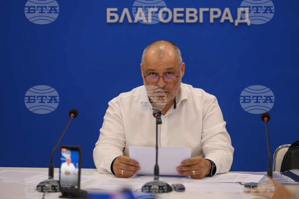Национален пресклуб на БТА-Благоевград - Димитър Урдев - пресконференция