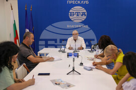 Национален пресклуб на БТА-Благоевград - Димитър Урдев - пресконференция