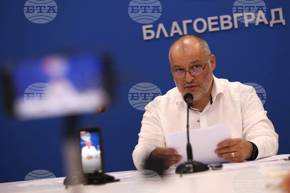 Национален пресклуб на БТА-Благоевград - Димитър Урдев - пресконференция