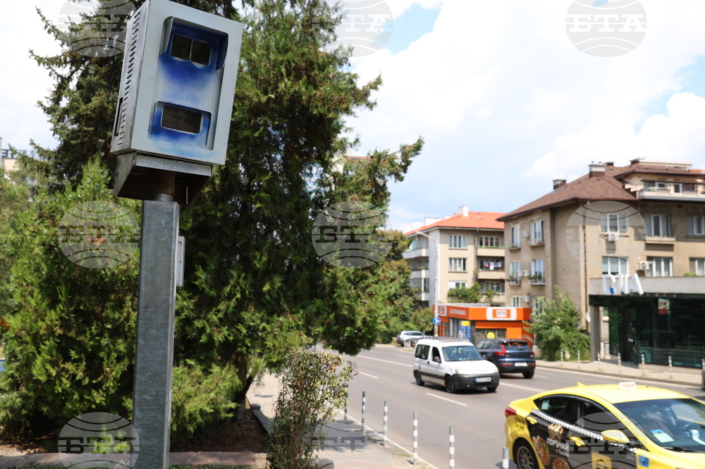 Камера за контрол на скоростта - вандализъм