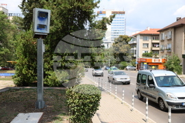 Камера за контрол на скоростта - вандализъм