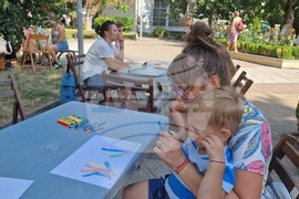 Разград - деца - пленер