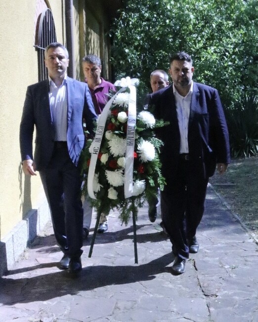 БСП отбеляза 82 години от разстрела на Никола Вапцаров