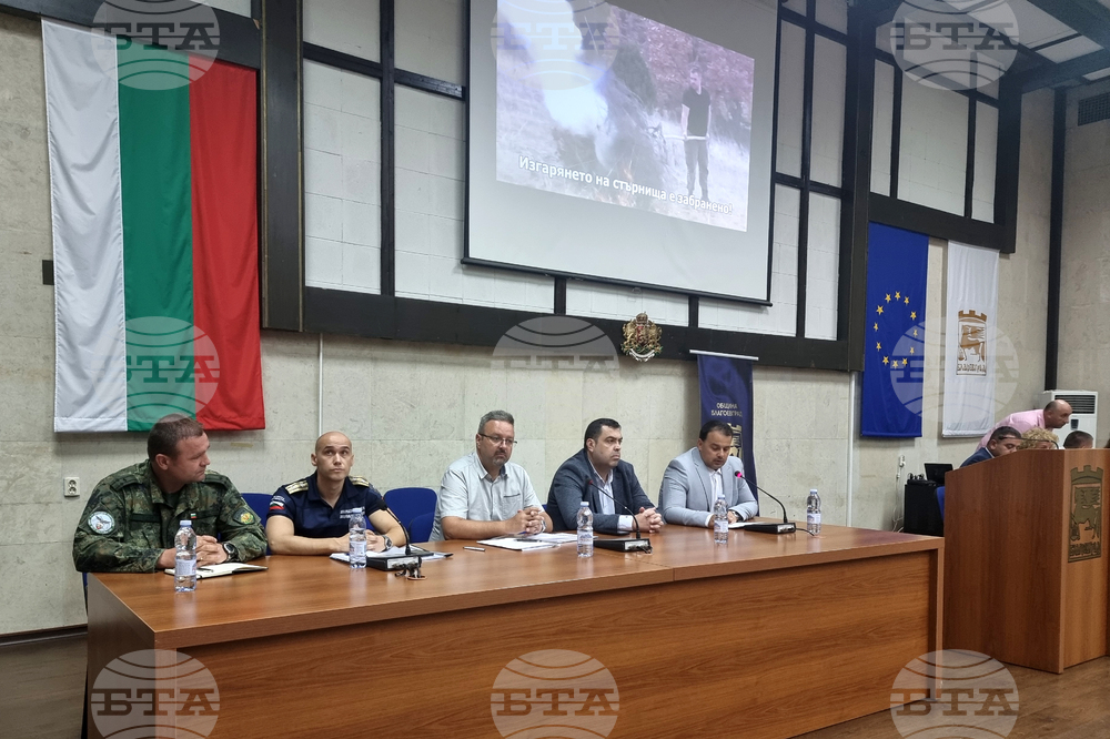 Благоевград - среща - пожари