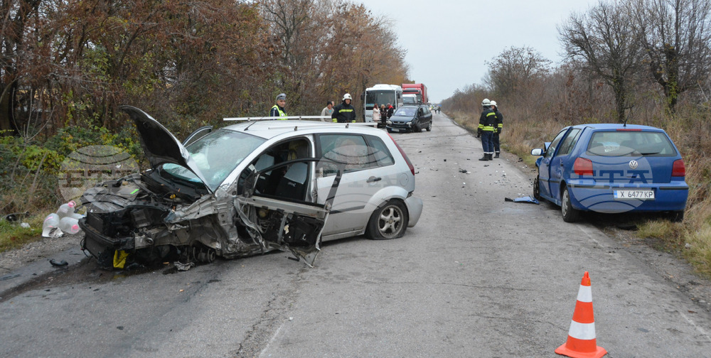 Хасково - пътнотранспортно произшествие