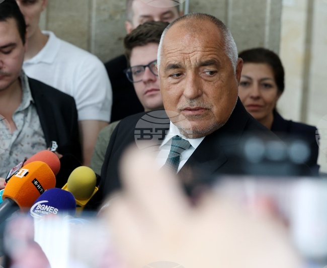 Народно събрание - Бойко Борисов - брифинг