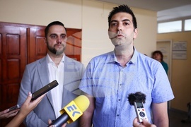 Цветомир Петров - Саад Алуани - лекари - среща